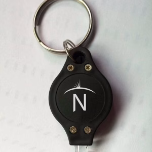 395nm blacklight keychain included in the Night Sky Stencils DIY kit for painting star murals