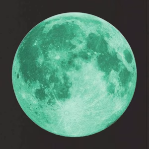 Glowing 4" moon